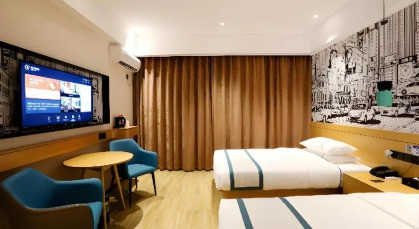 Bed in City Comfort Inn Enshi Nver Town