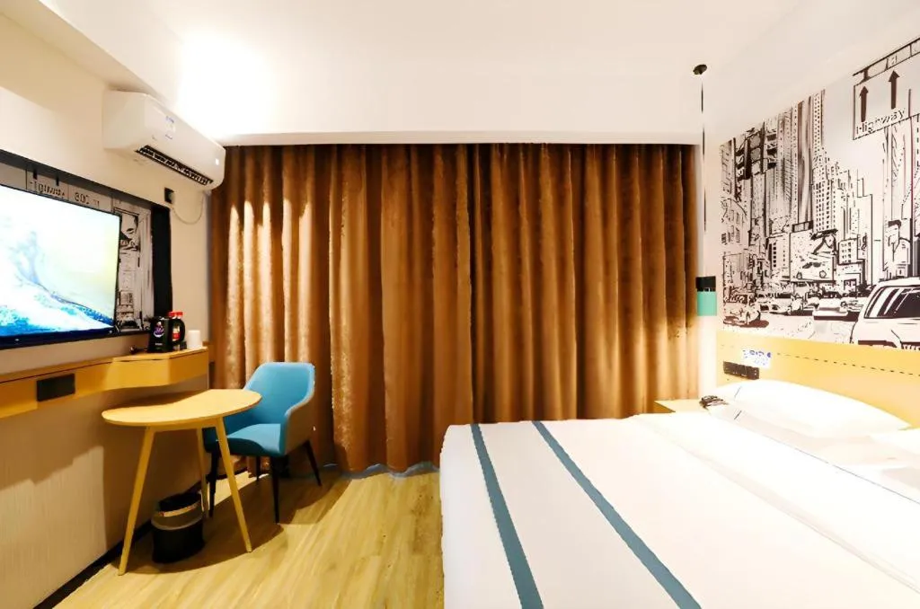 Bed in City Comfort Inn Enshi Nver Town