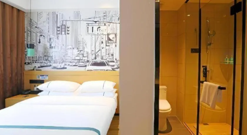 Bed in City Comfort Inn Enshi Nver Town