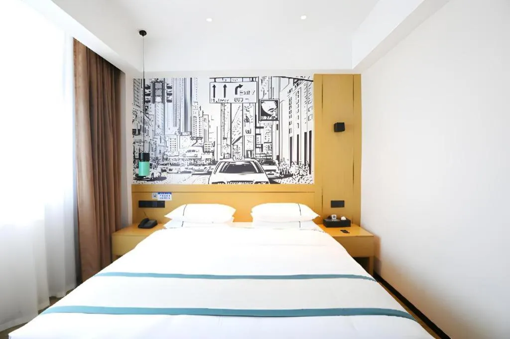 Bed in City Comfort Inn Enshi Nver Town