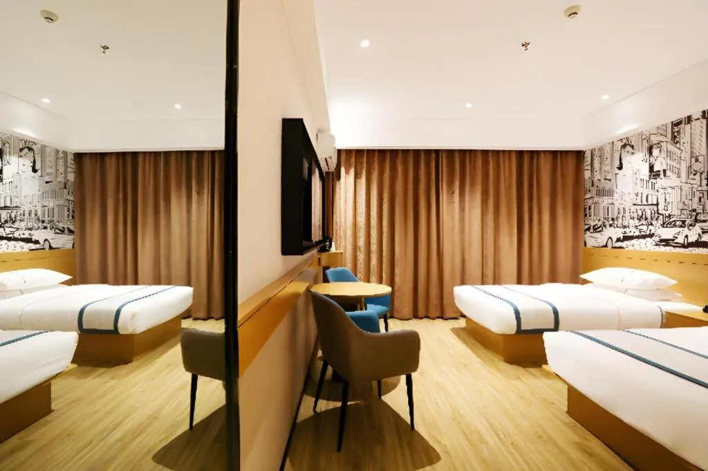 Bed in City Comfort Inn Enshi Nver Town