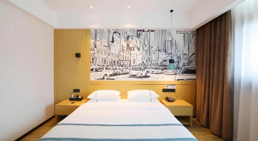 Bed in City Comfort Inn Enshi Nver Town