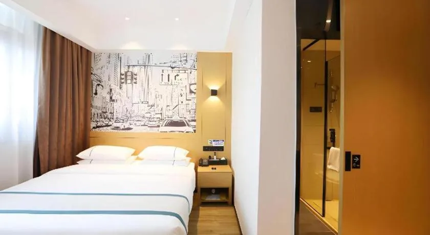 Bed in City Comfort Inn Enshi Nver Town