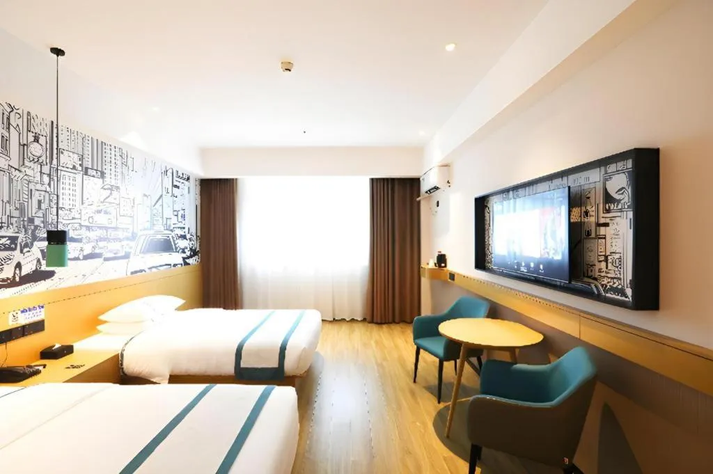 Bed in City Comfort Inn Enshi Nver Town