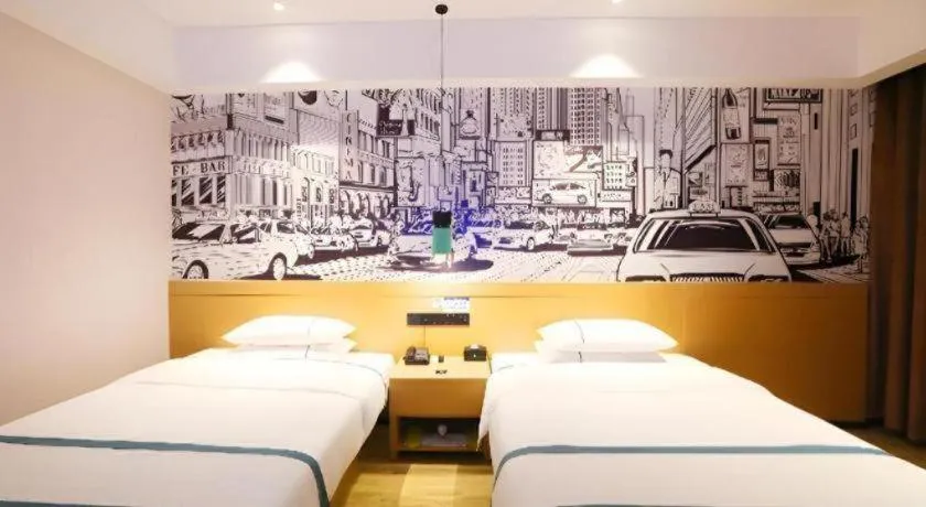 Bed in City Comfort Inn Enshi Nver Town