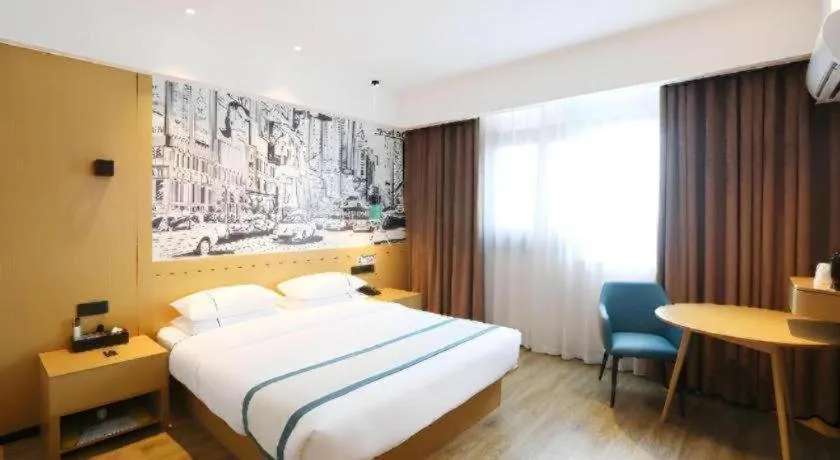 Bed in City Comfort Inn Enshi Nver Town