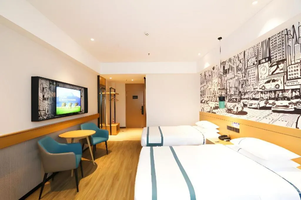 Bed in City Comfort Inn Enshi Nver Town