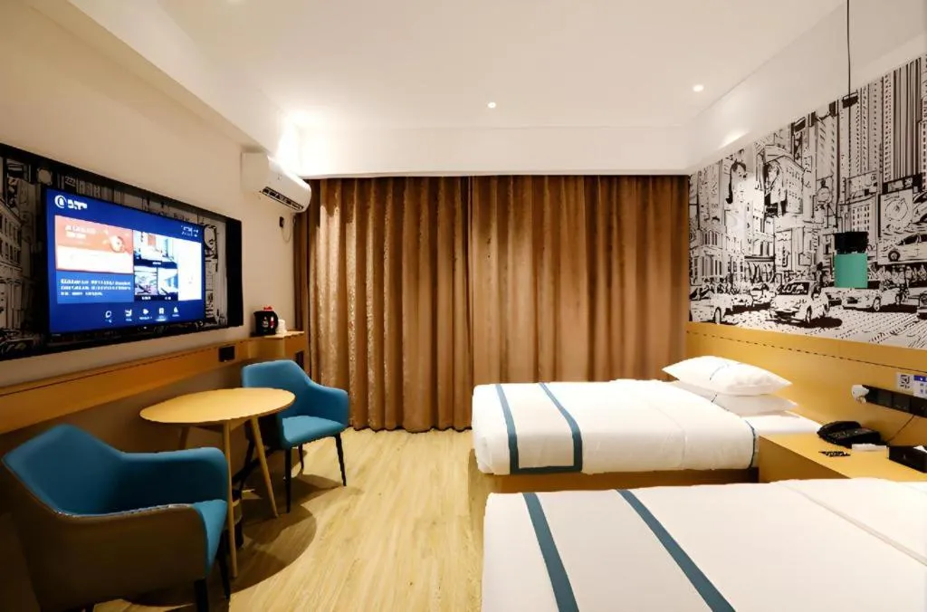 Bed in City Comfort Inn Enshi Nver Town