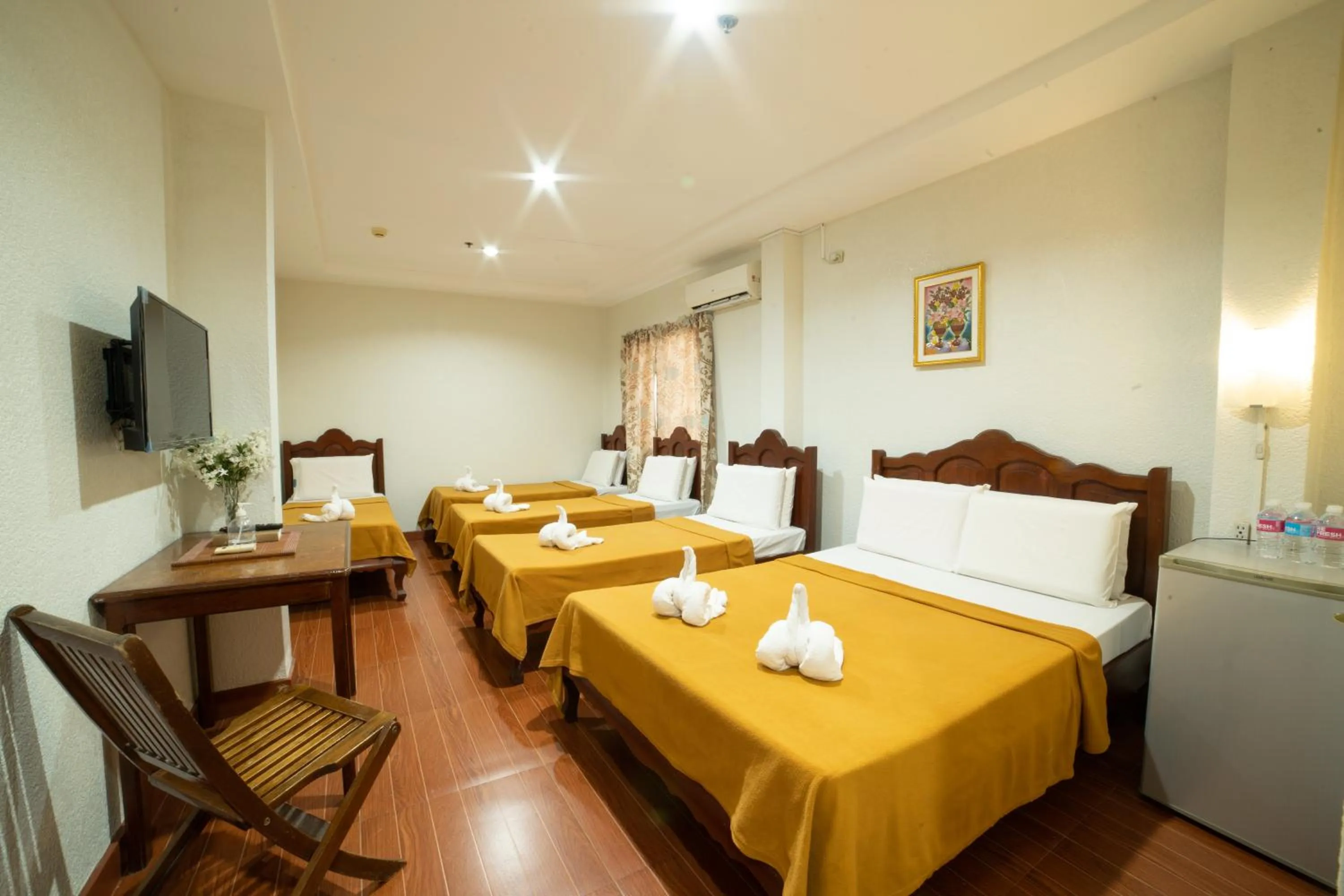 Bed in Casañas Suites