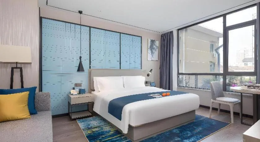 Bed in Echarm Hotel Zhuzhou Liling