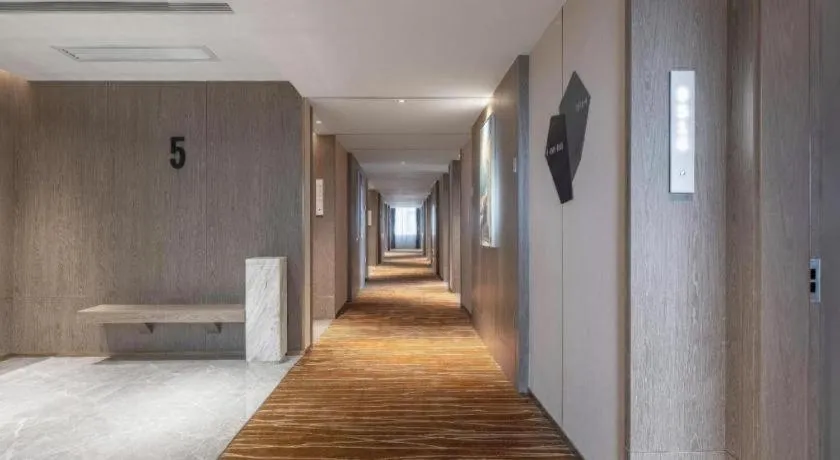 Bed in Echarm Hotel Zhuzhou Liling