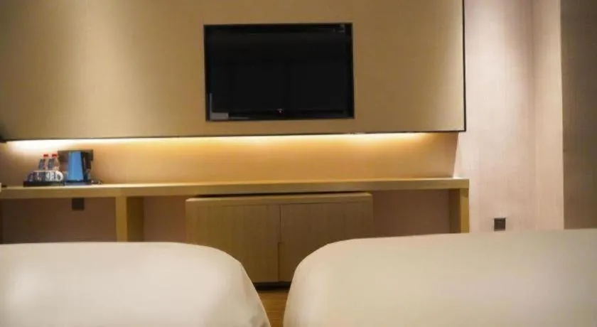 Bed in Echarm Hotel Zhuzhou Liling