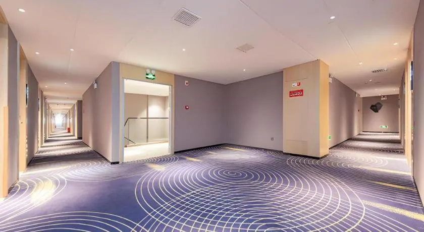 Bed in Echarm Hotel Wuhan Hankou Railway Station Zhuyeshan Metro Station