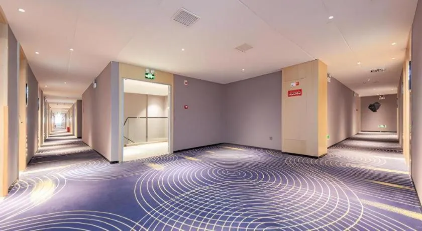 Bed in Echarm Hotel Wuhan Hankou Railway Station Zhuyeshan Metro Station