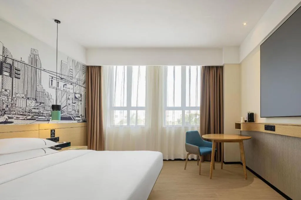 Bed in City Comfort Inn Nanyang Nanshi Hospital