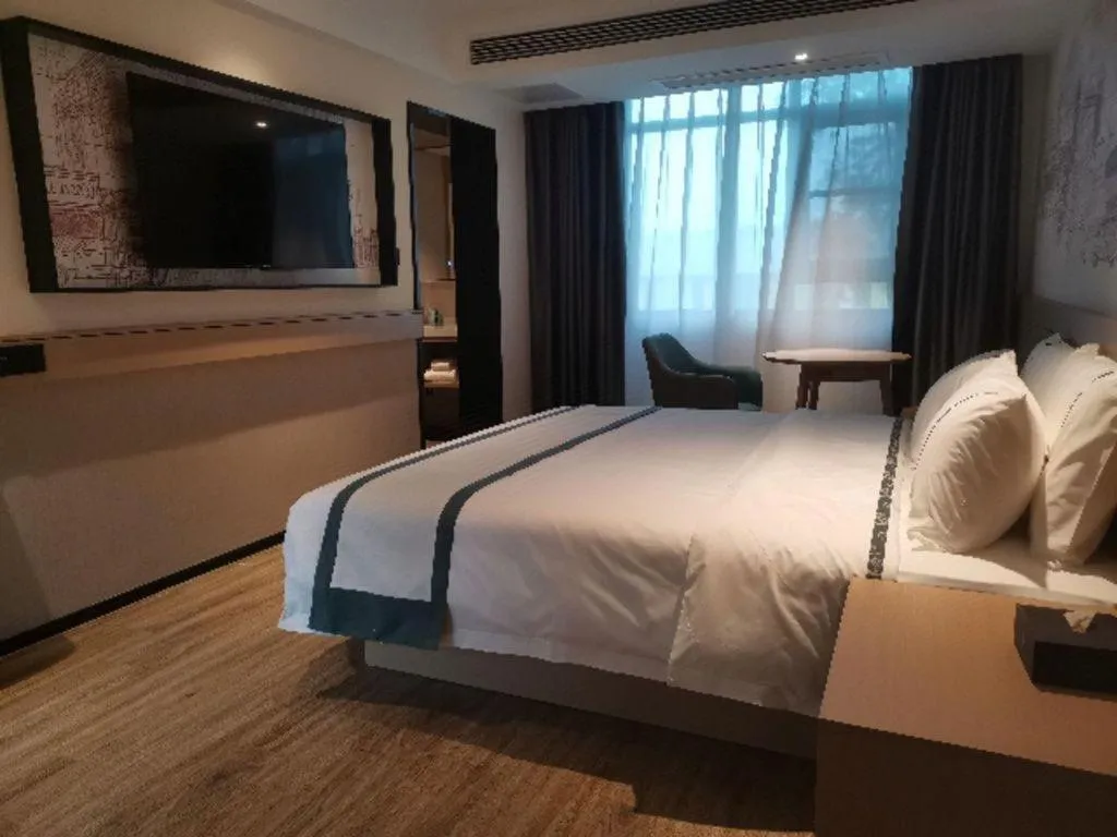 Bed in City Comfort Inn Nanyang Nanshi Hospital