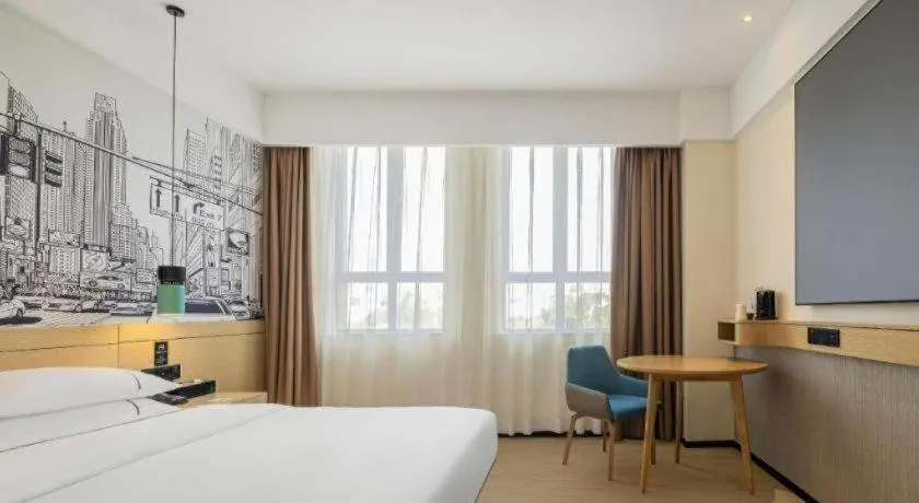 Bed in City Comfort Inn Nanyang Nanshi Hospital