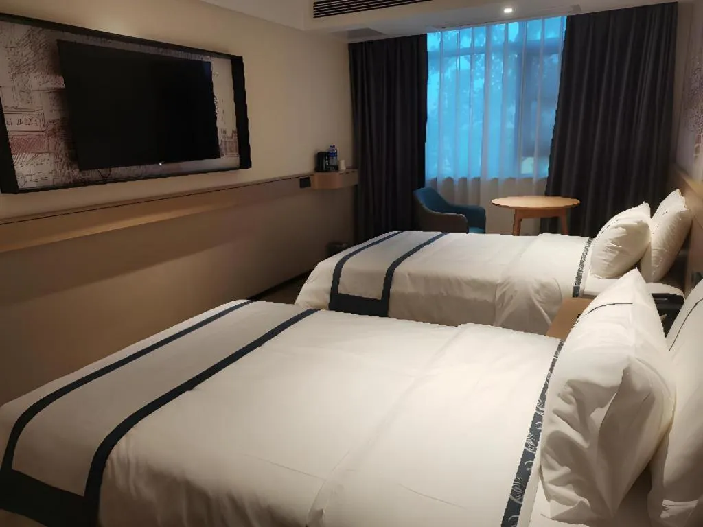 Bed in City Comfort Inn Nanyang Nanshi Hospital