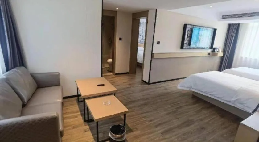 Bed in City Comfort Inn Nanyang Nanshi Hospital