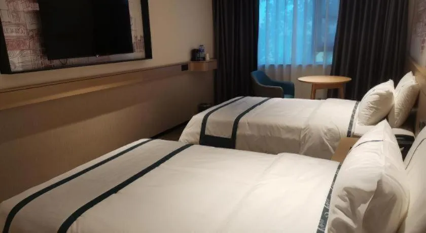 Bed in City Comfort Inn Nanyang Nanshi Hospital