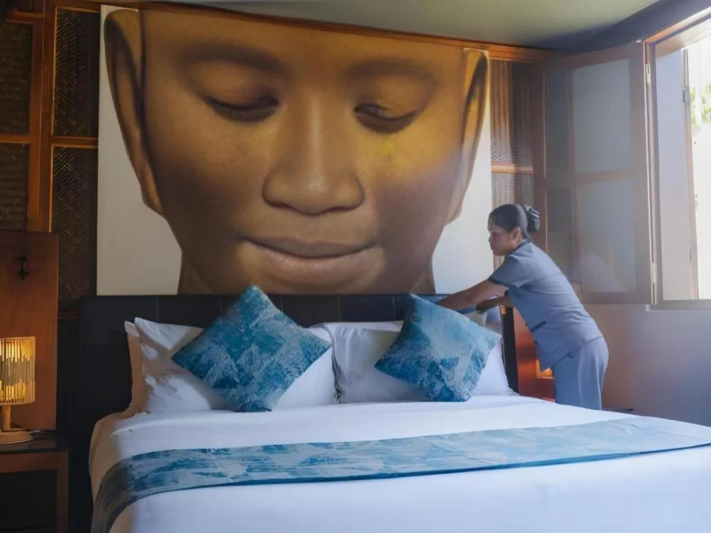 Bed in My BanLao Hotel