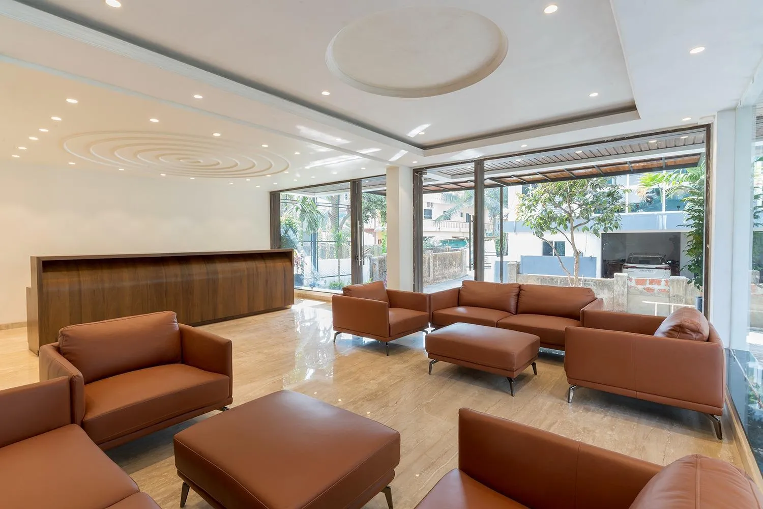 Seating area in The Tanisi Resorts & Pool Villas, Candolim