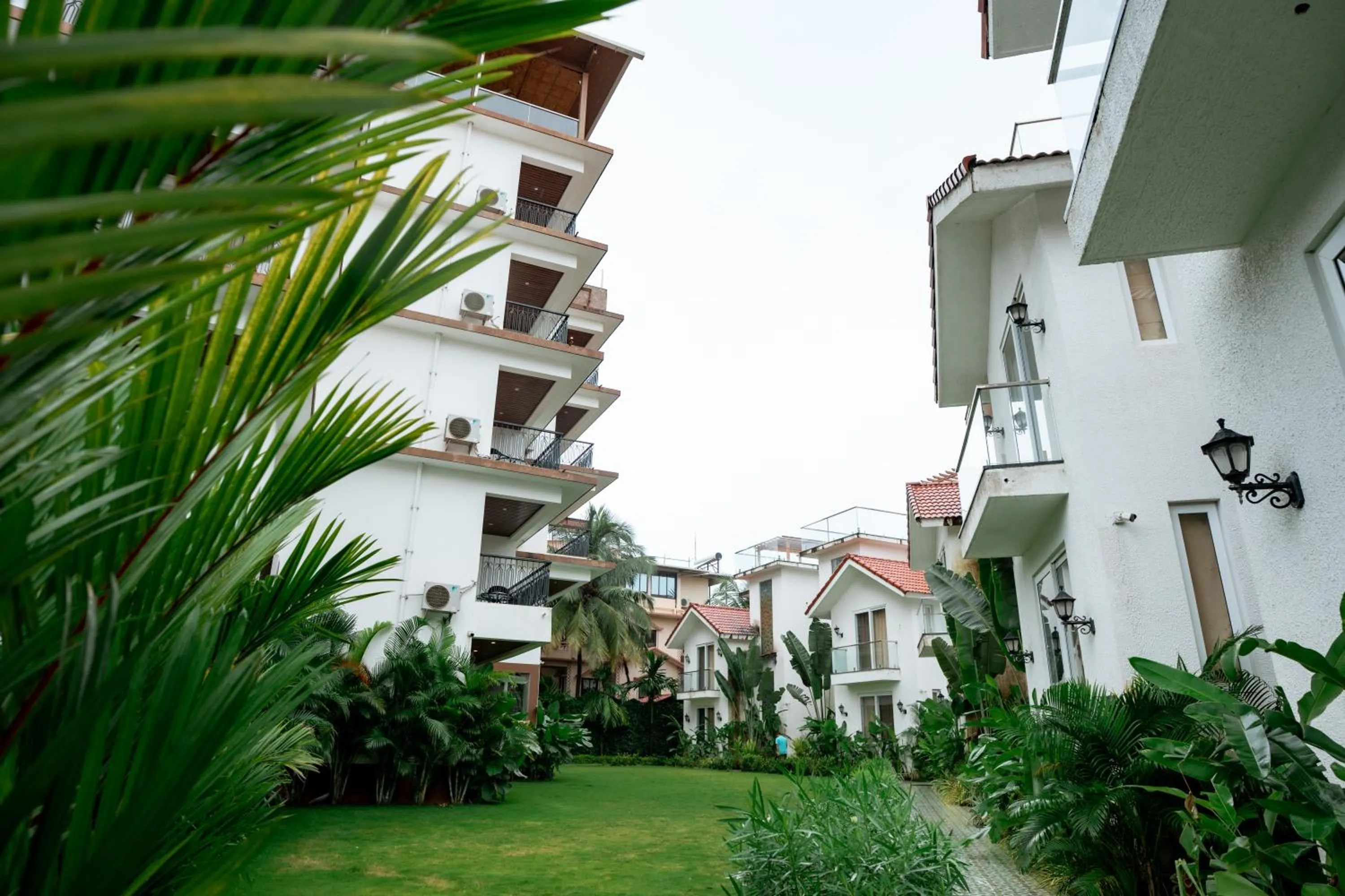 Garden in The Tanisi Resorts & Pool Villas, Candolim