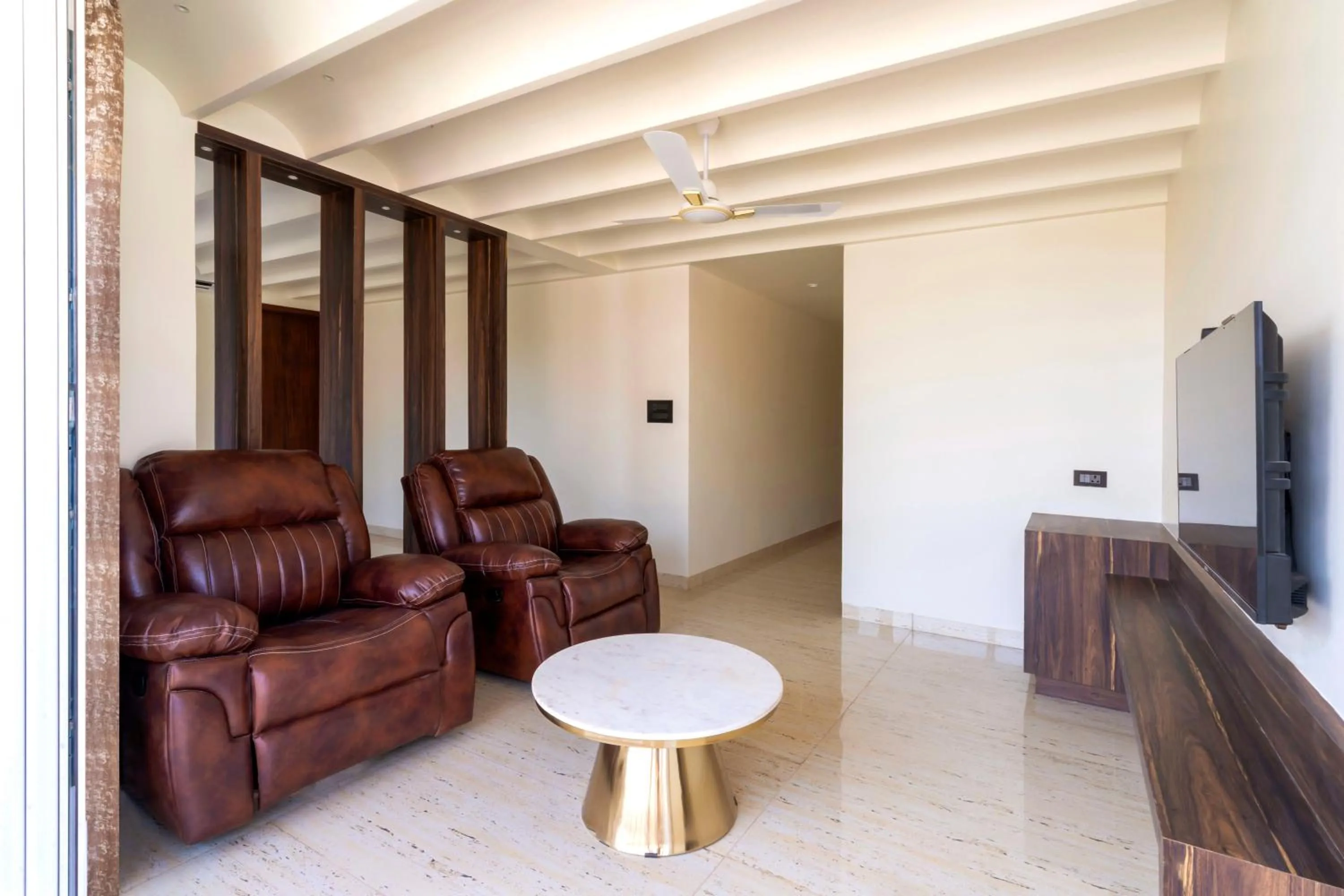 Seating area in The Tanisi Resorts & Pool Villas, Candolim