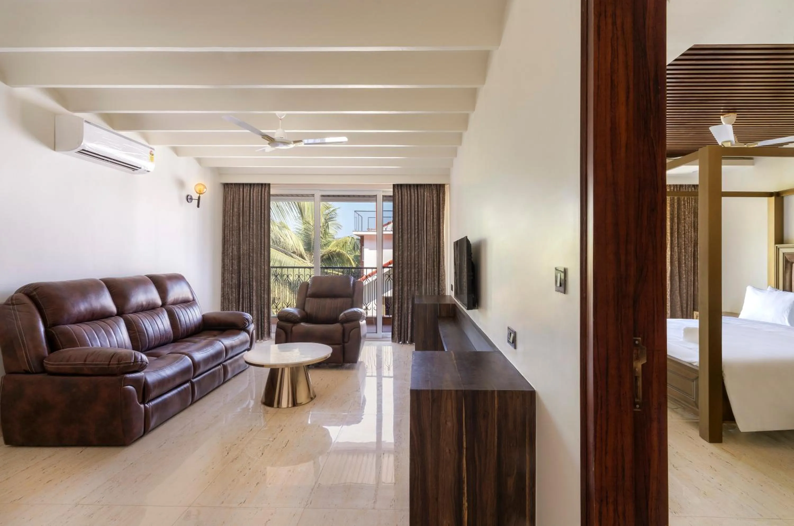 Bed in The Tanisi Resorts & Pool Villas, Candolim