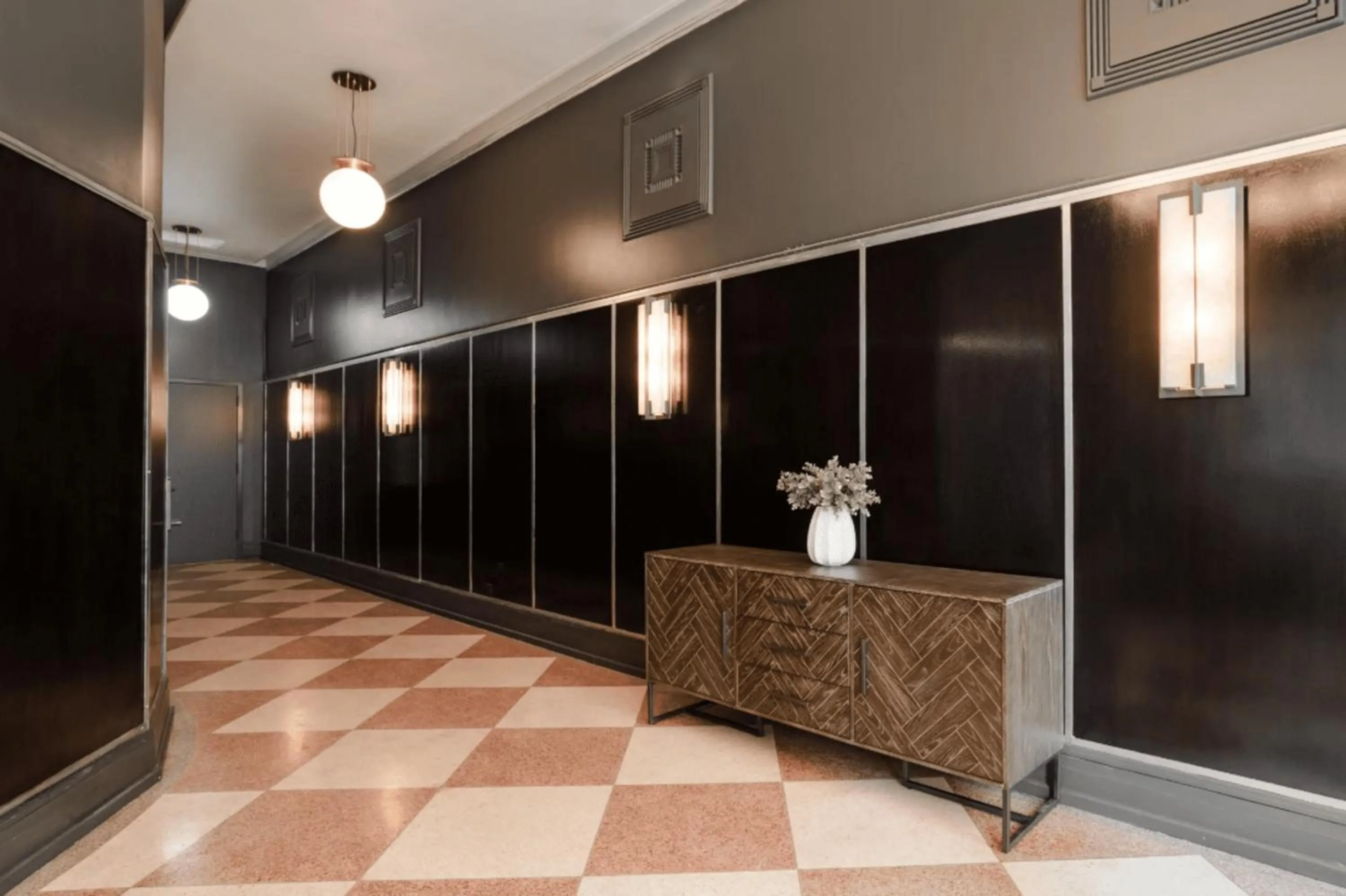 Lobby or reception in La Luz