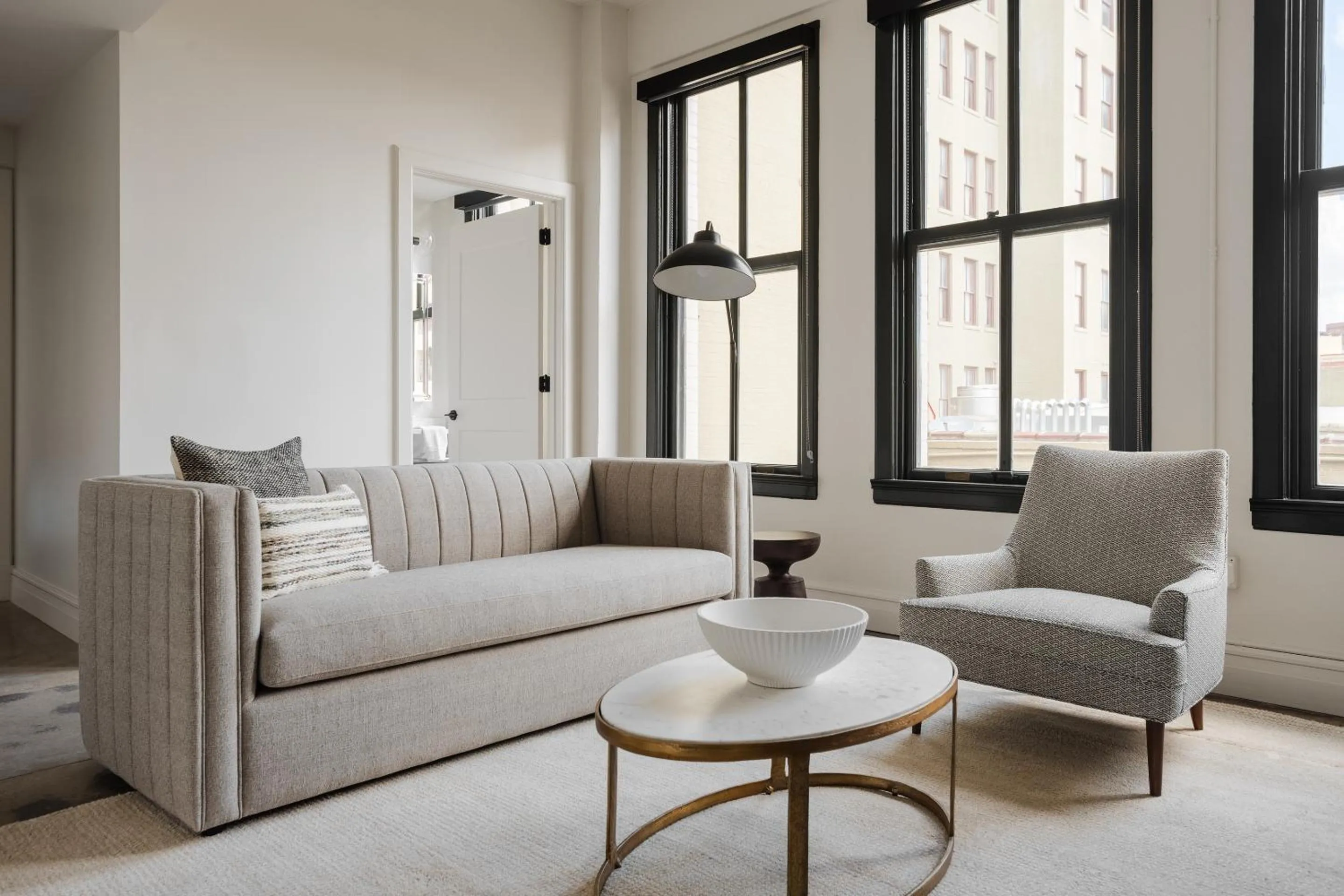 Living room in La Luz