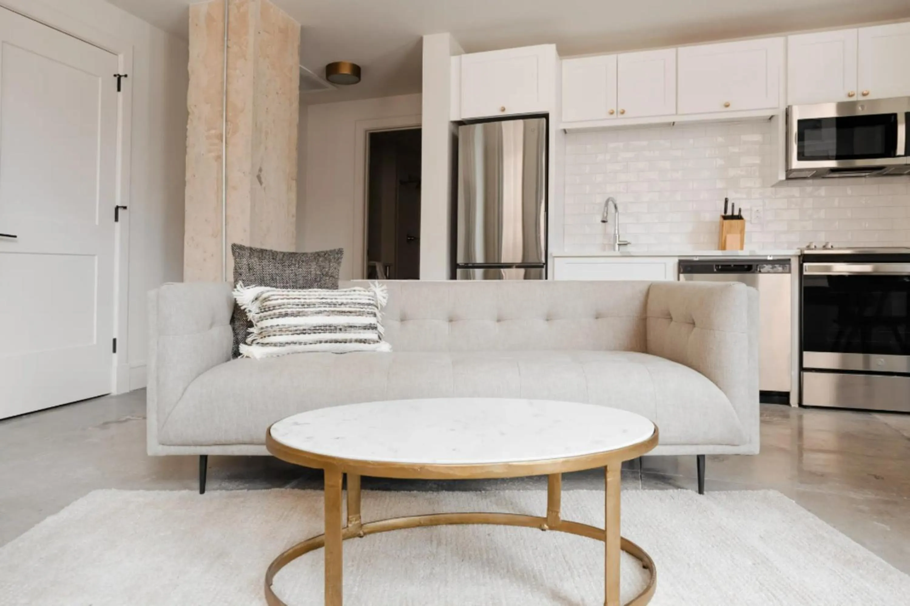 Living room in La Luz