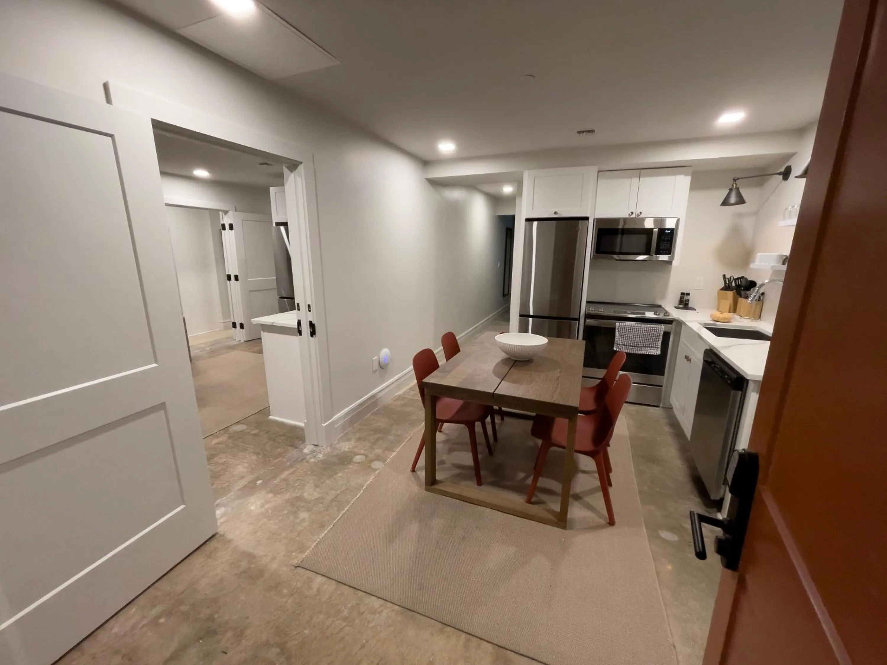 Dining area in La Luz
