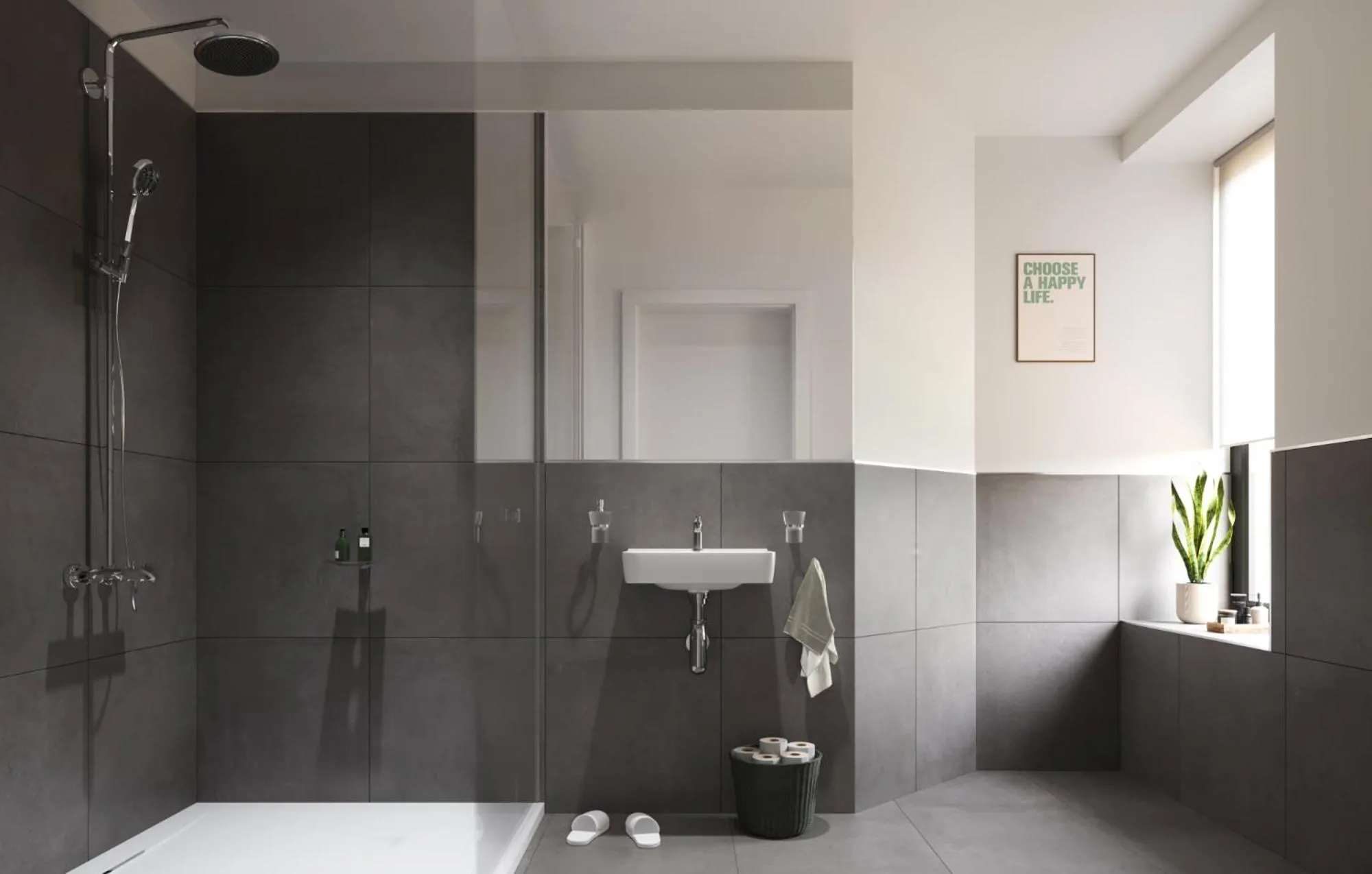 Shower in Haus Kuckenberg