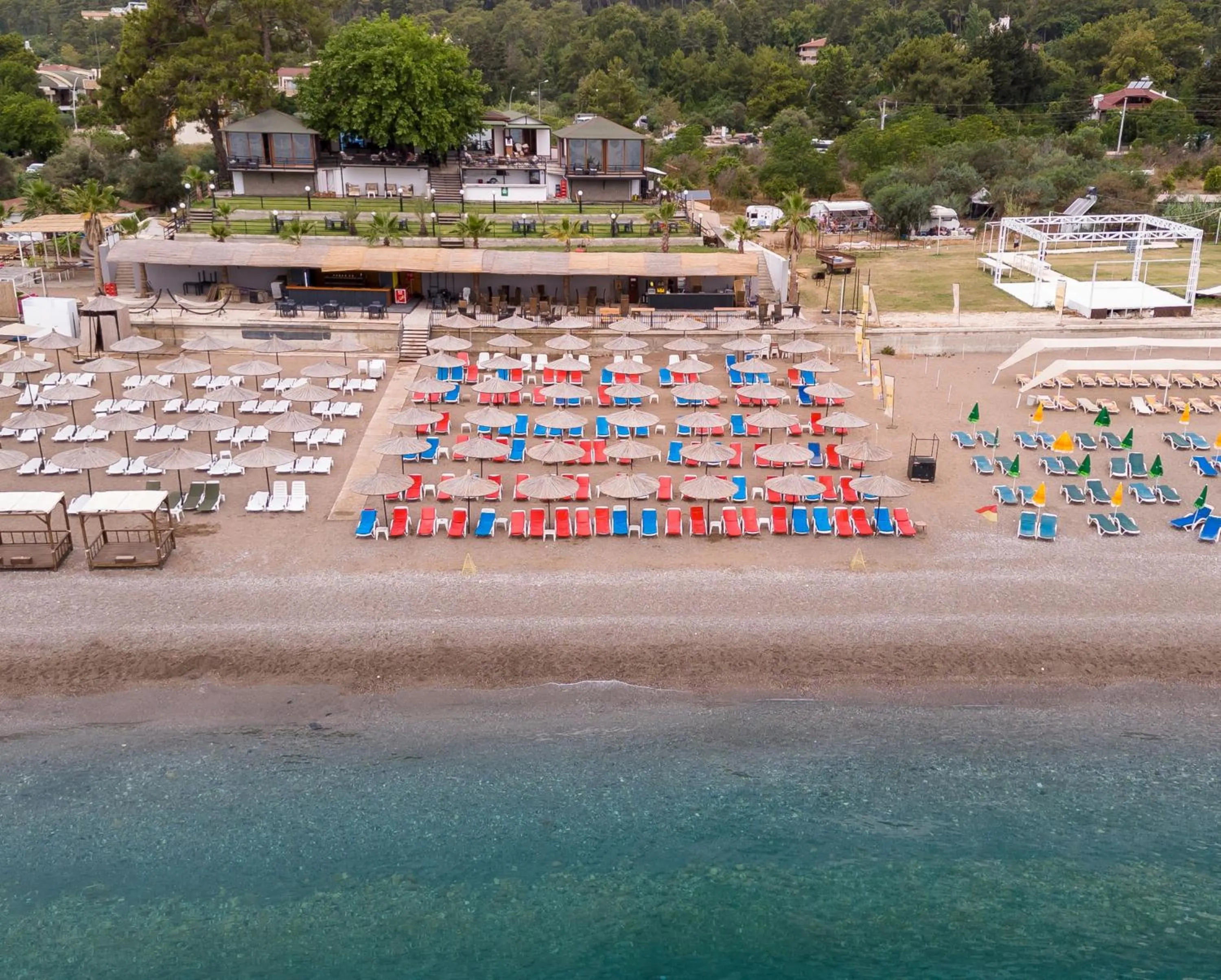 Beach in Dedeman Kemer Resort - Ultra All Inclusive