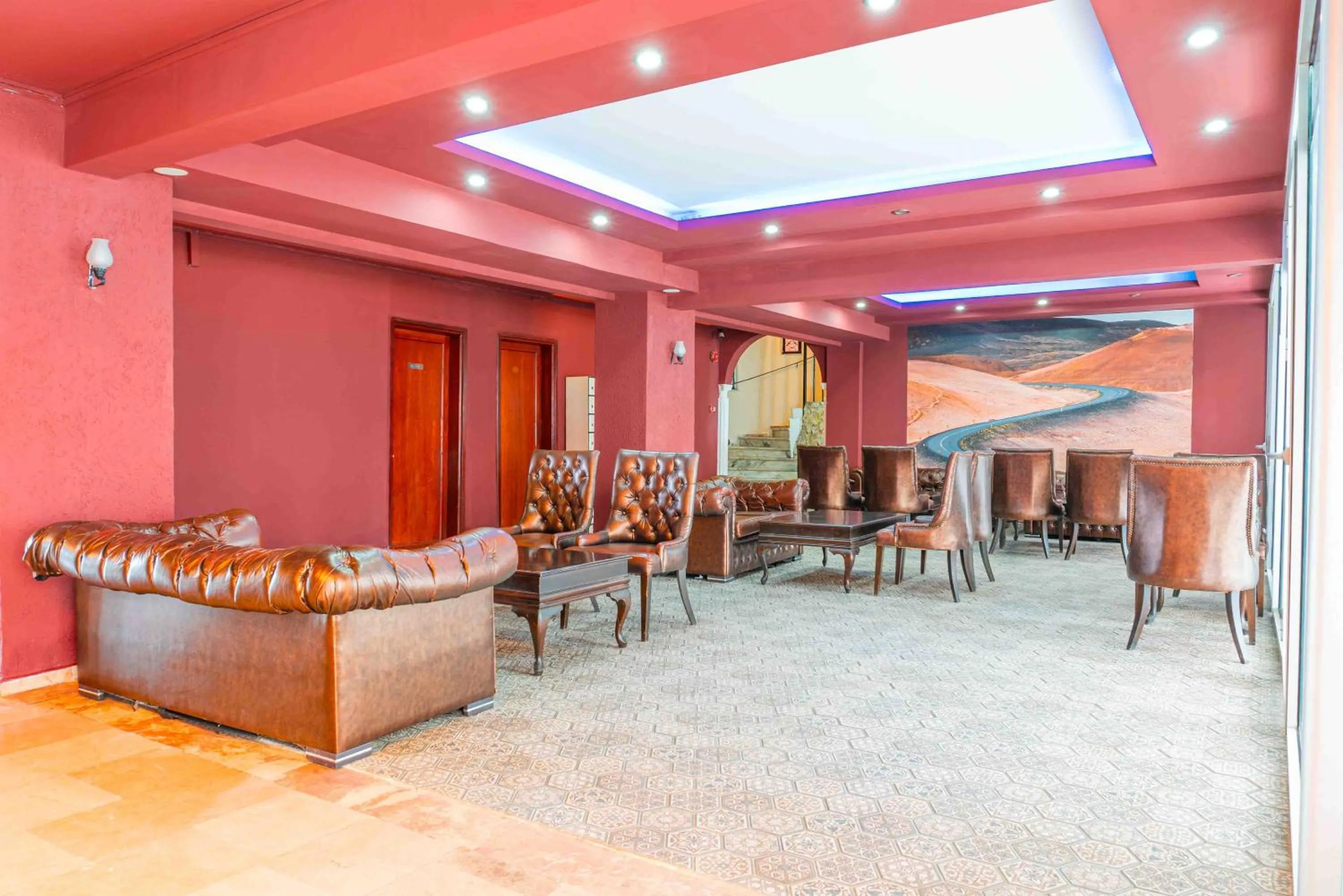 Lobby or reception in BELPOİNT BEACH HOTEL