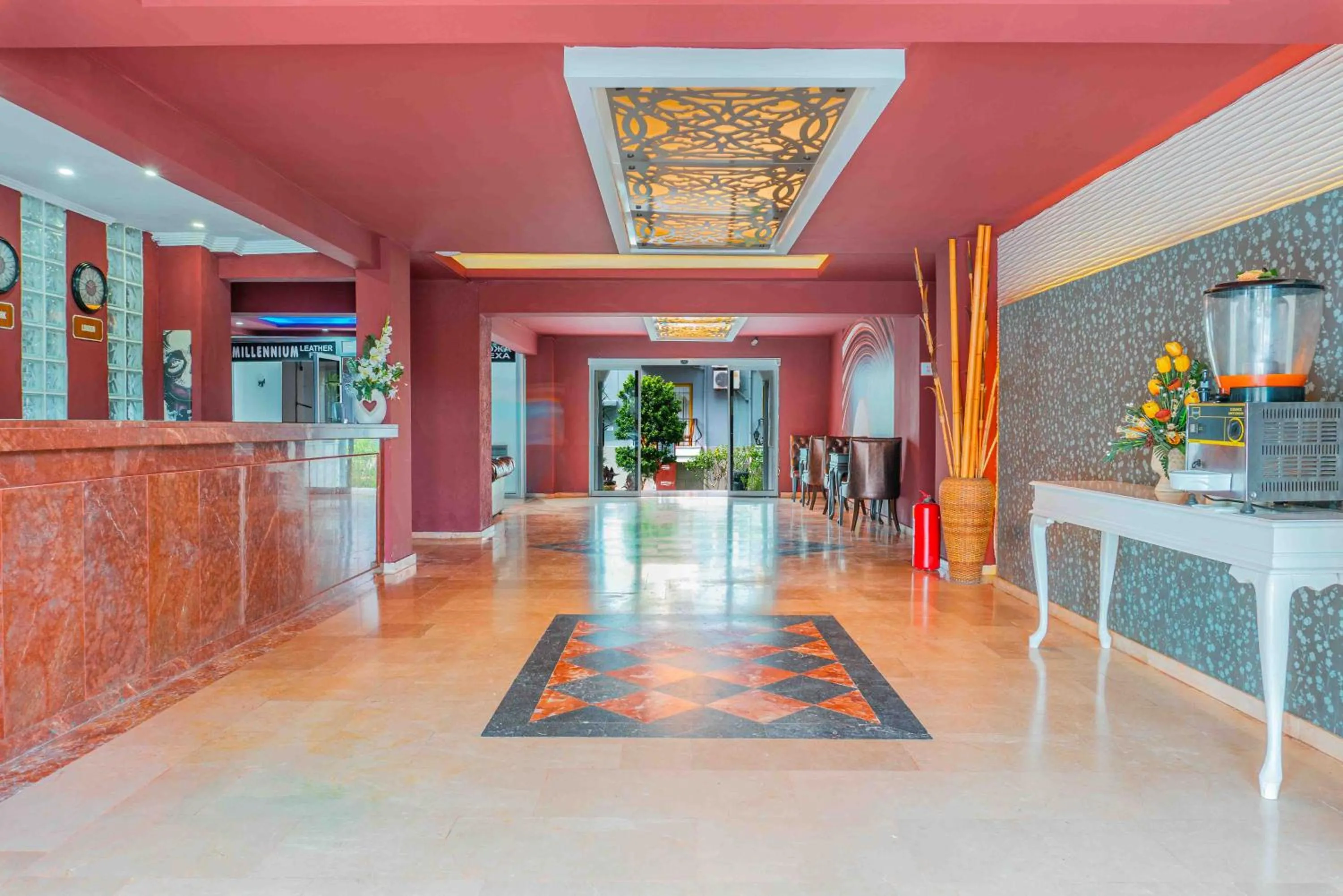Lobby or reception in BELPOİNT BEACH HOTEL
