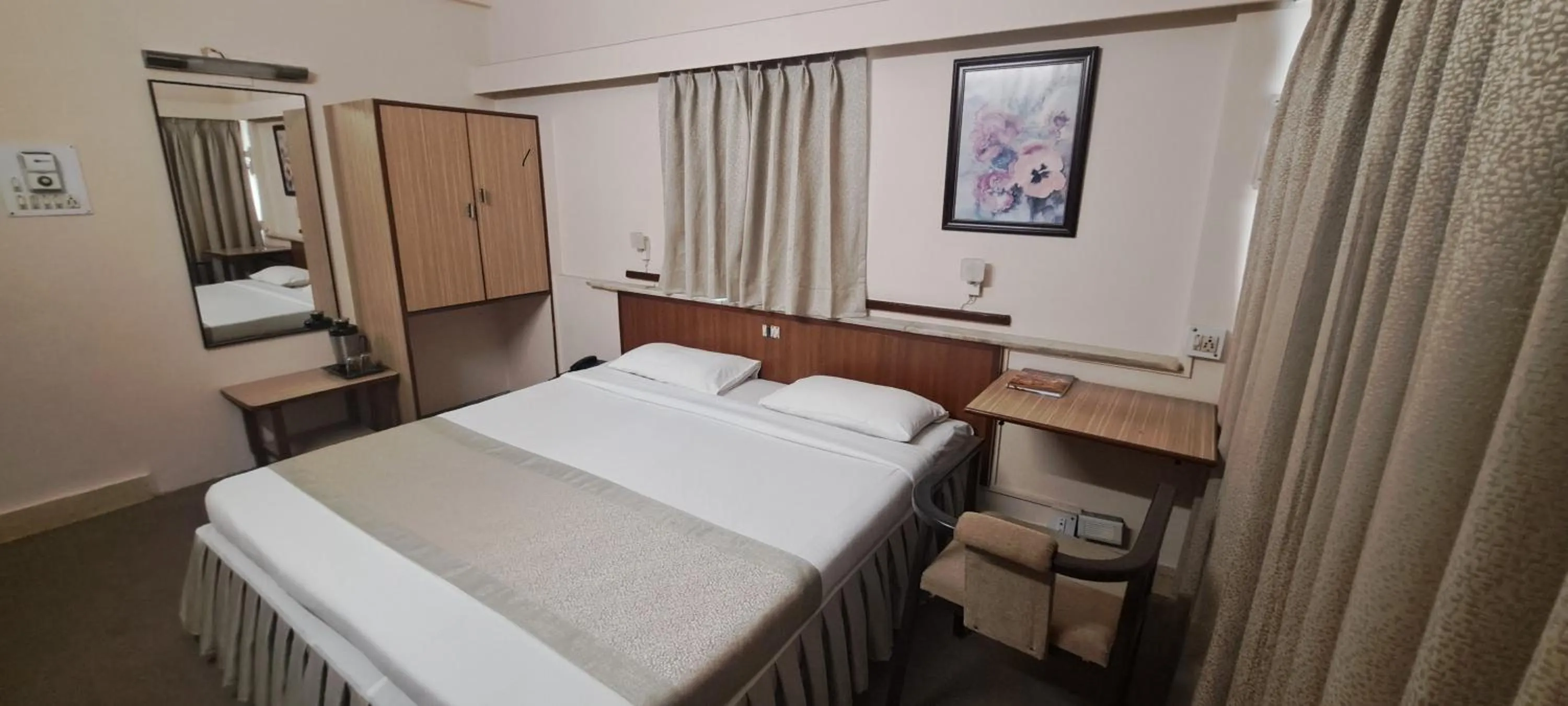 Photo of the whole room, Bed in Hotel Swaroop