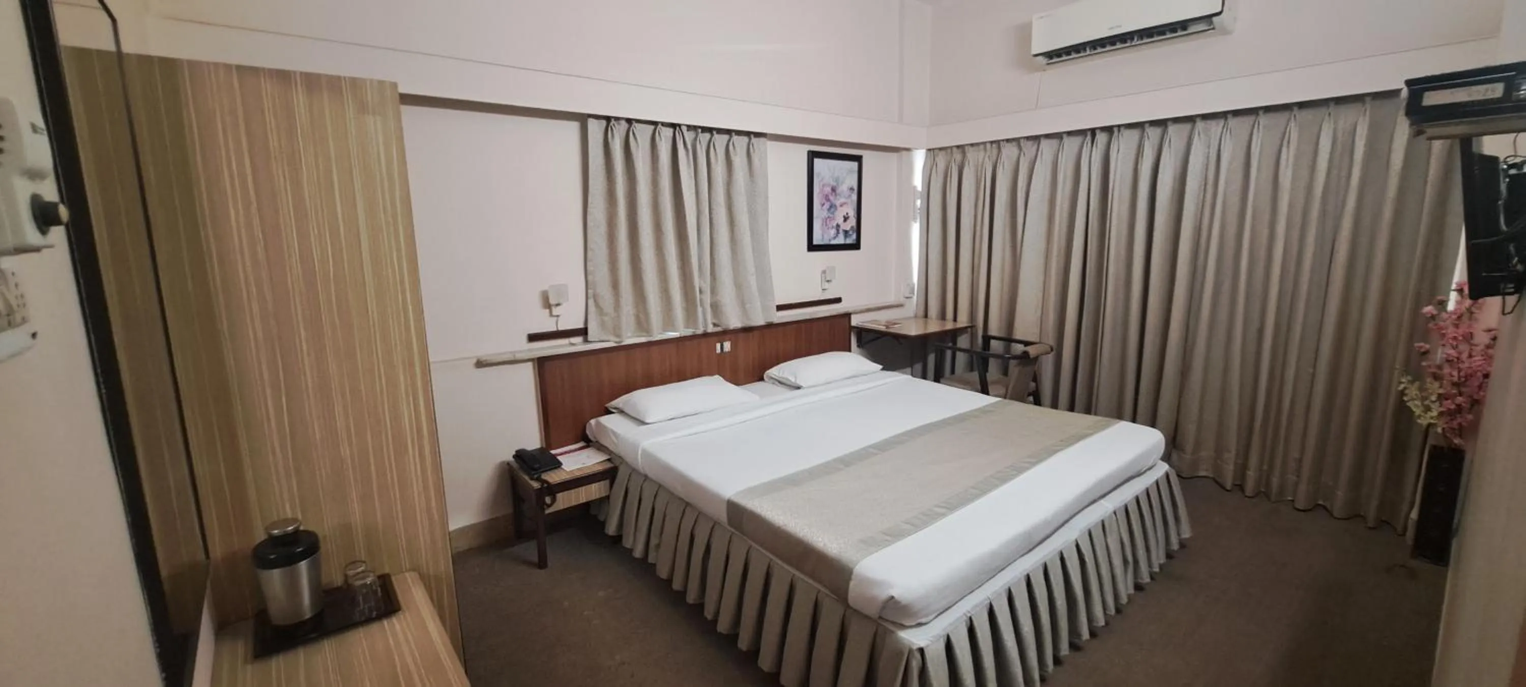 Photo of the whole room, Bed in Hotel Swaroop