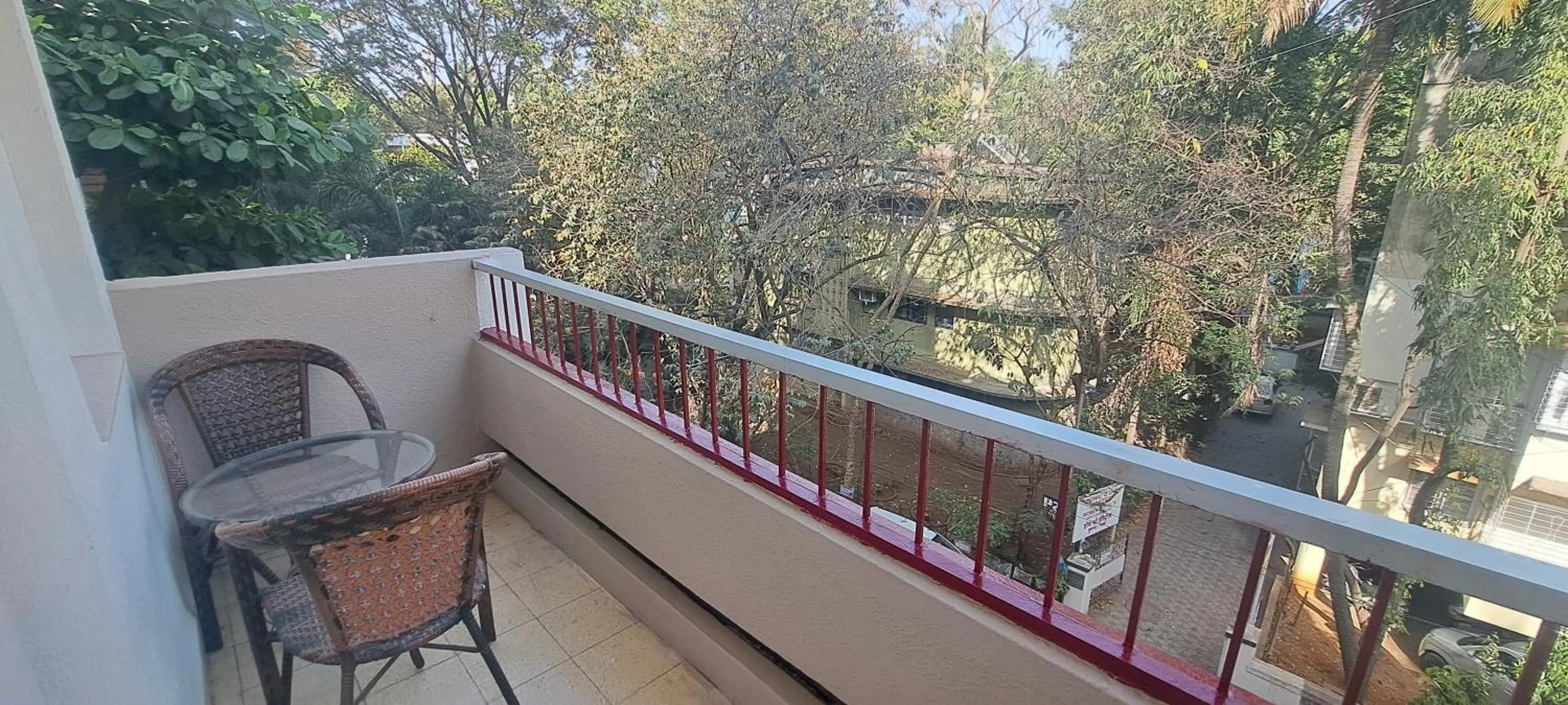 Balcony/Terrace in Hotel Swaroop