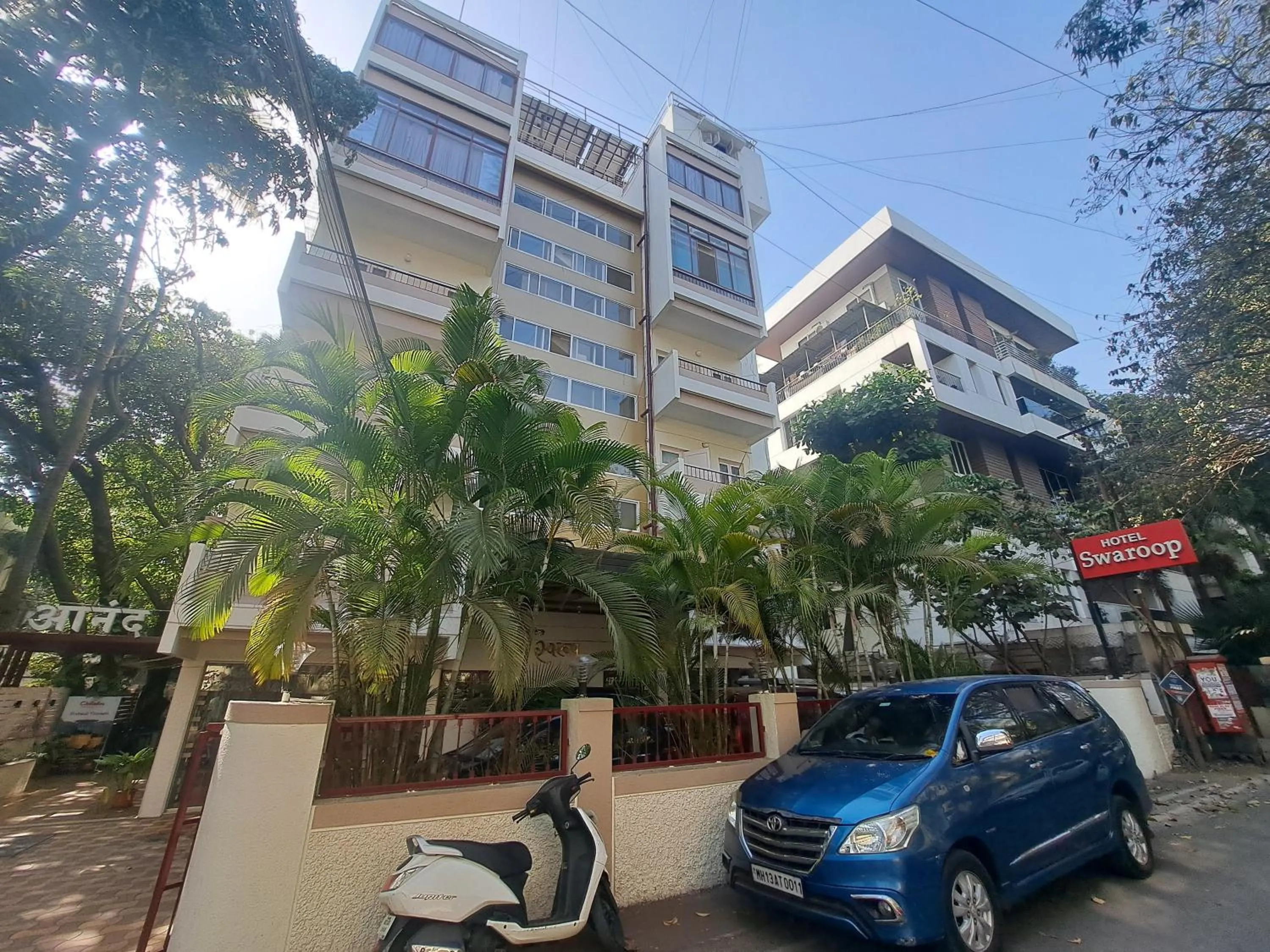 Property building in Hotel Swaroop