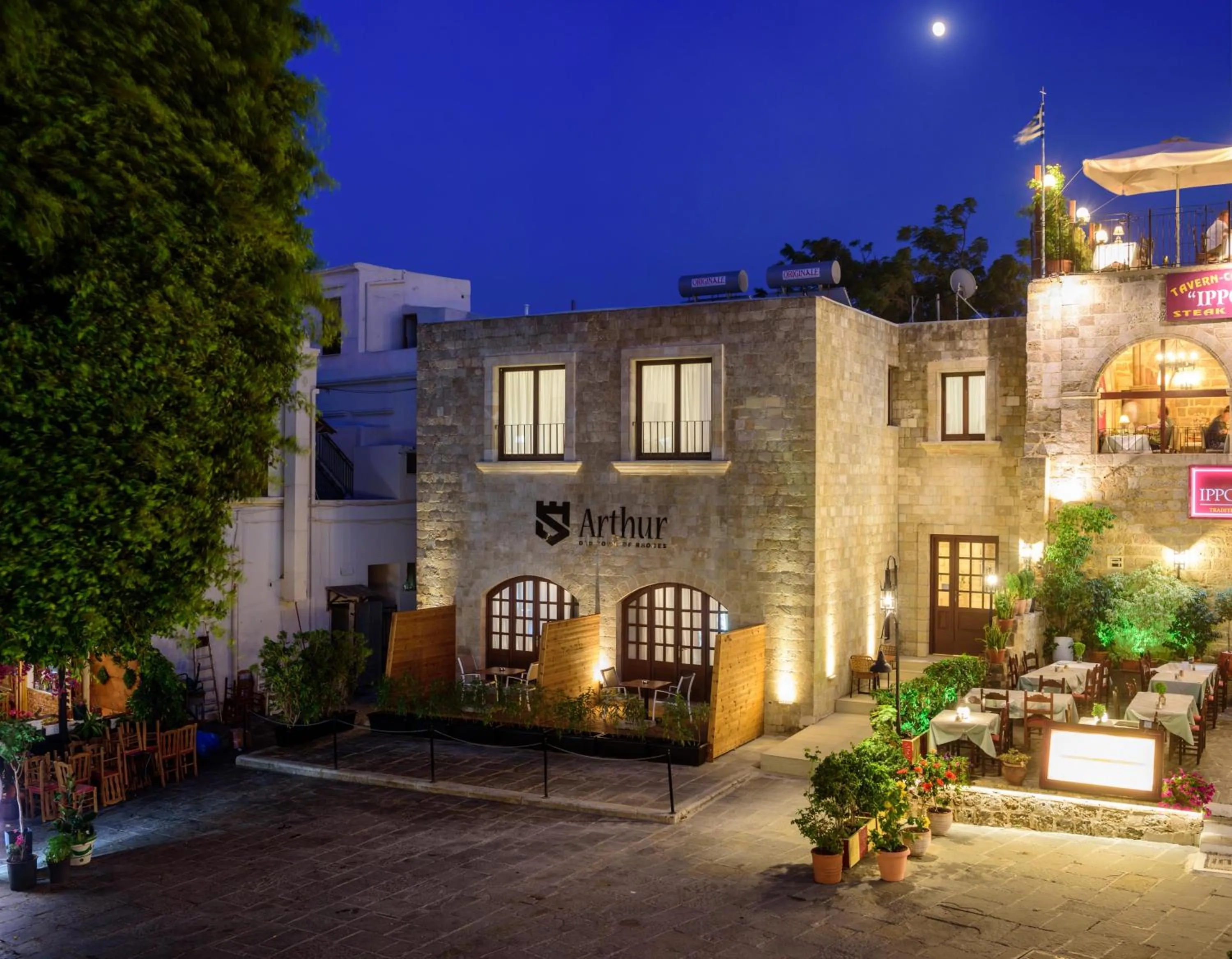 Property building in Arthur Suites in Old Town