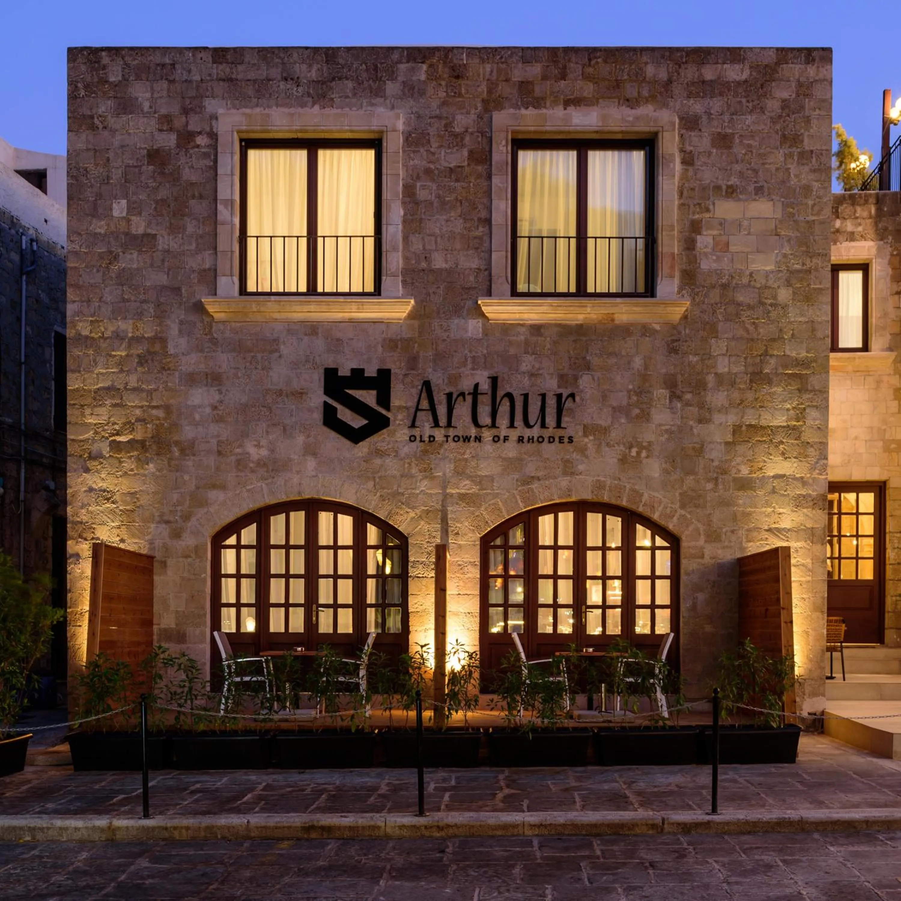 Property building in Arthur Suites in Old Town