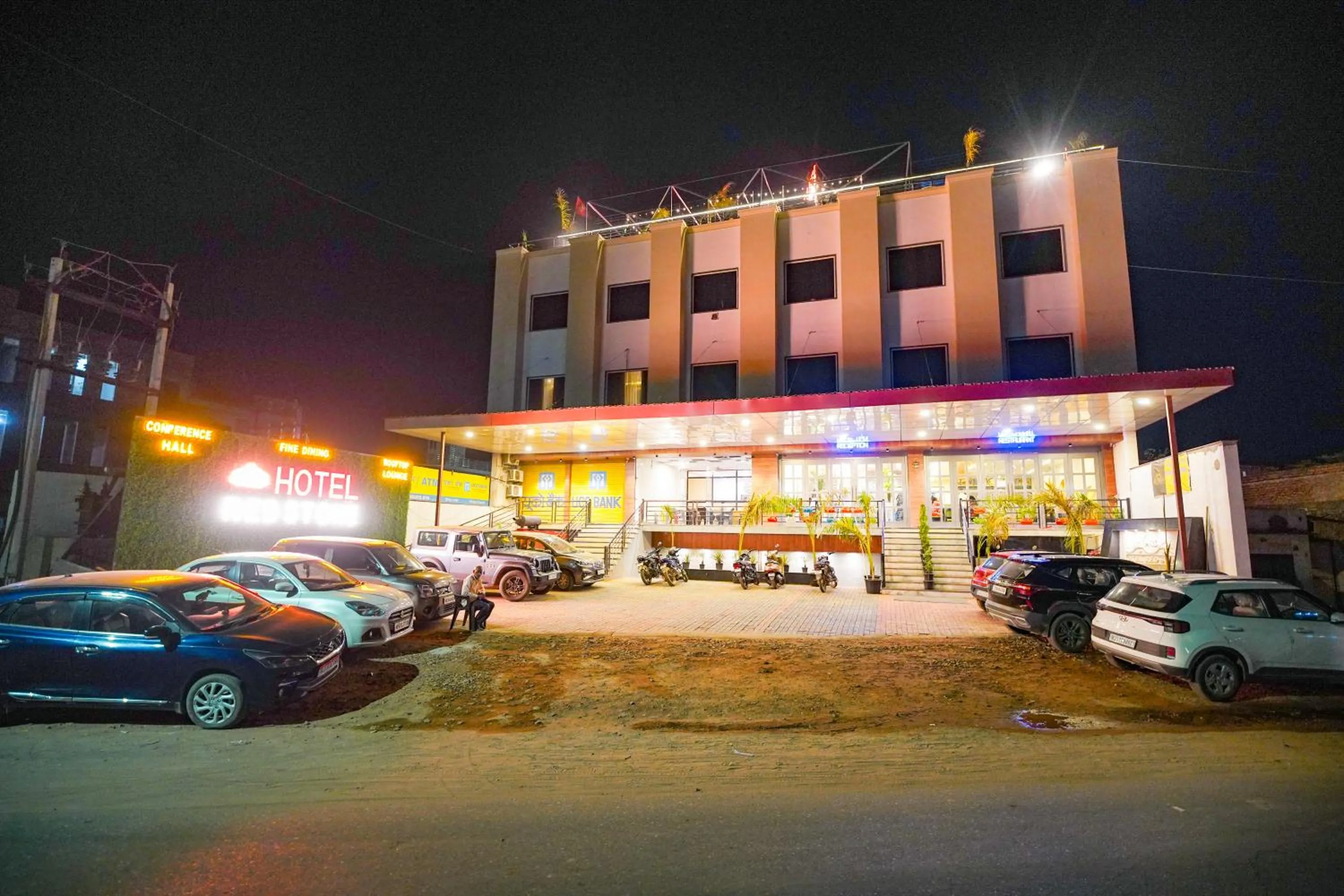 Property building in Hotel Red Stone