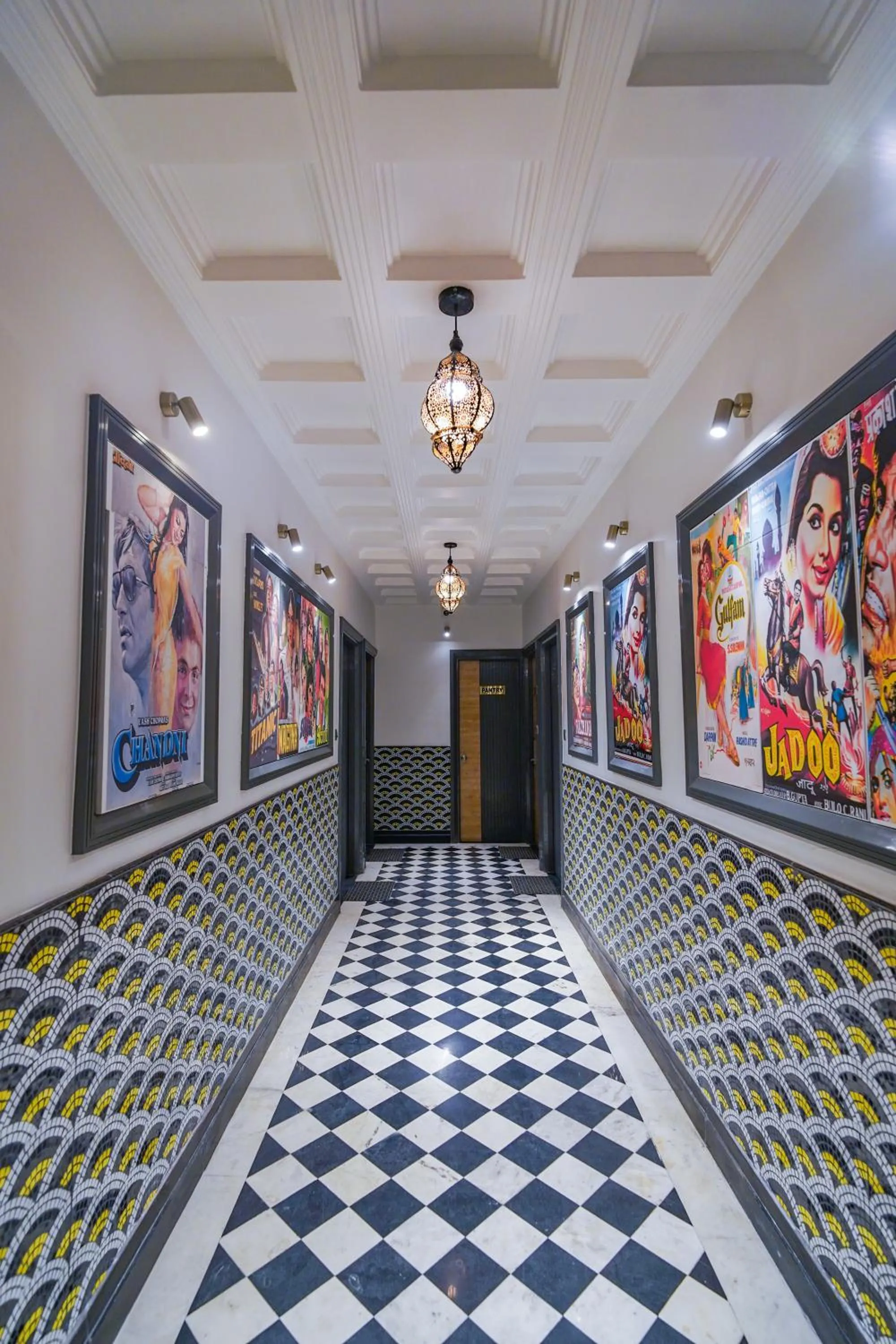 Decorative detail in Hotel Red Stone