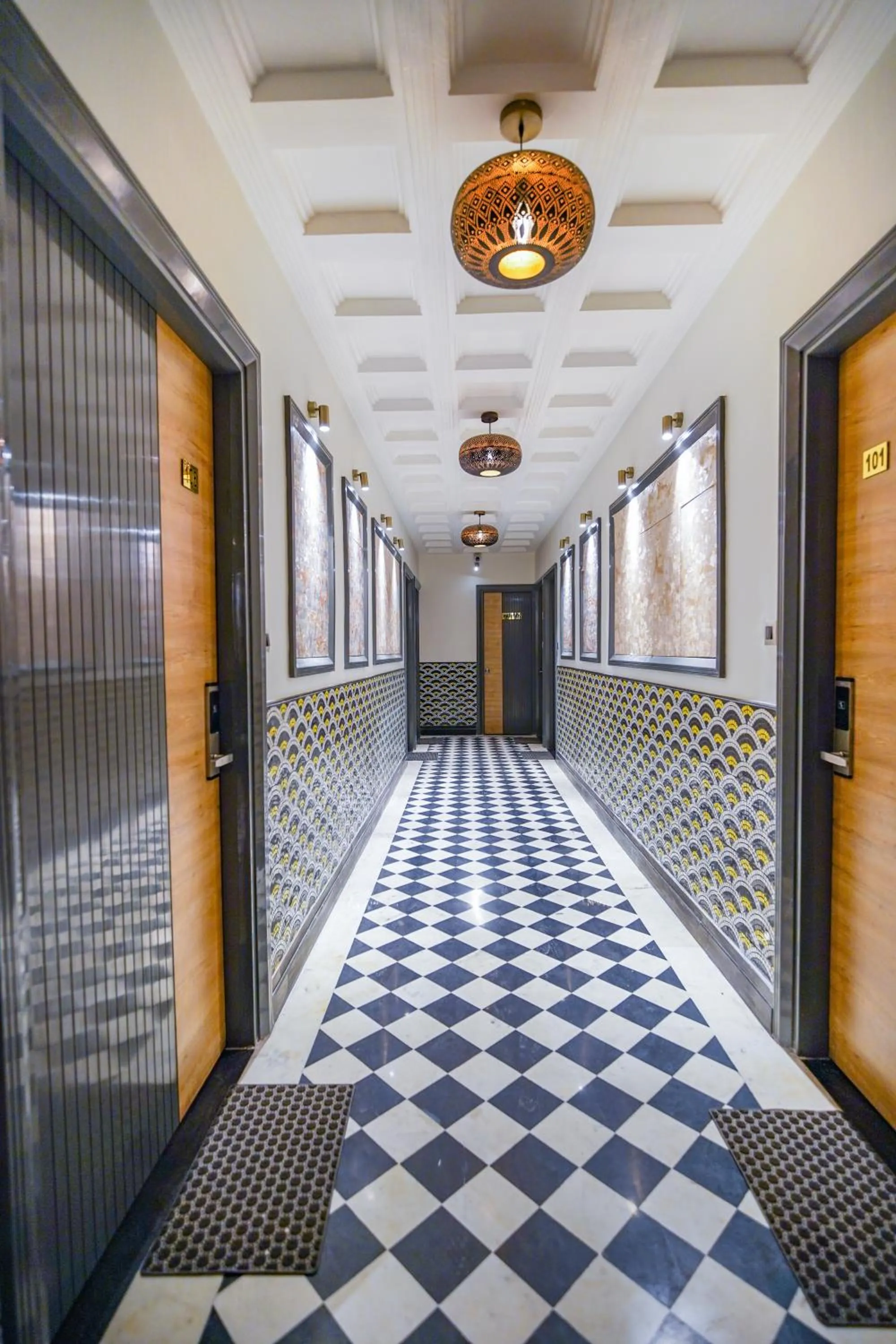 Lobby or reception in Hotel Red Stone