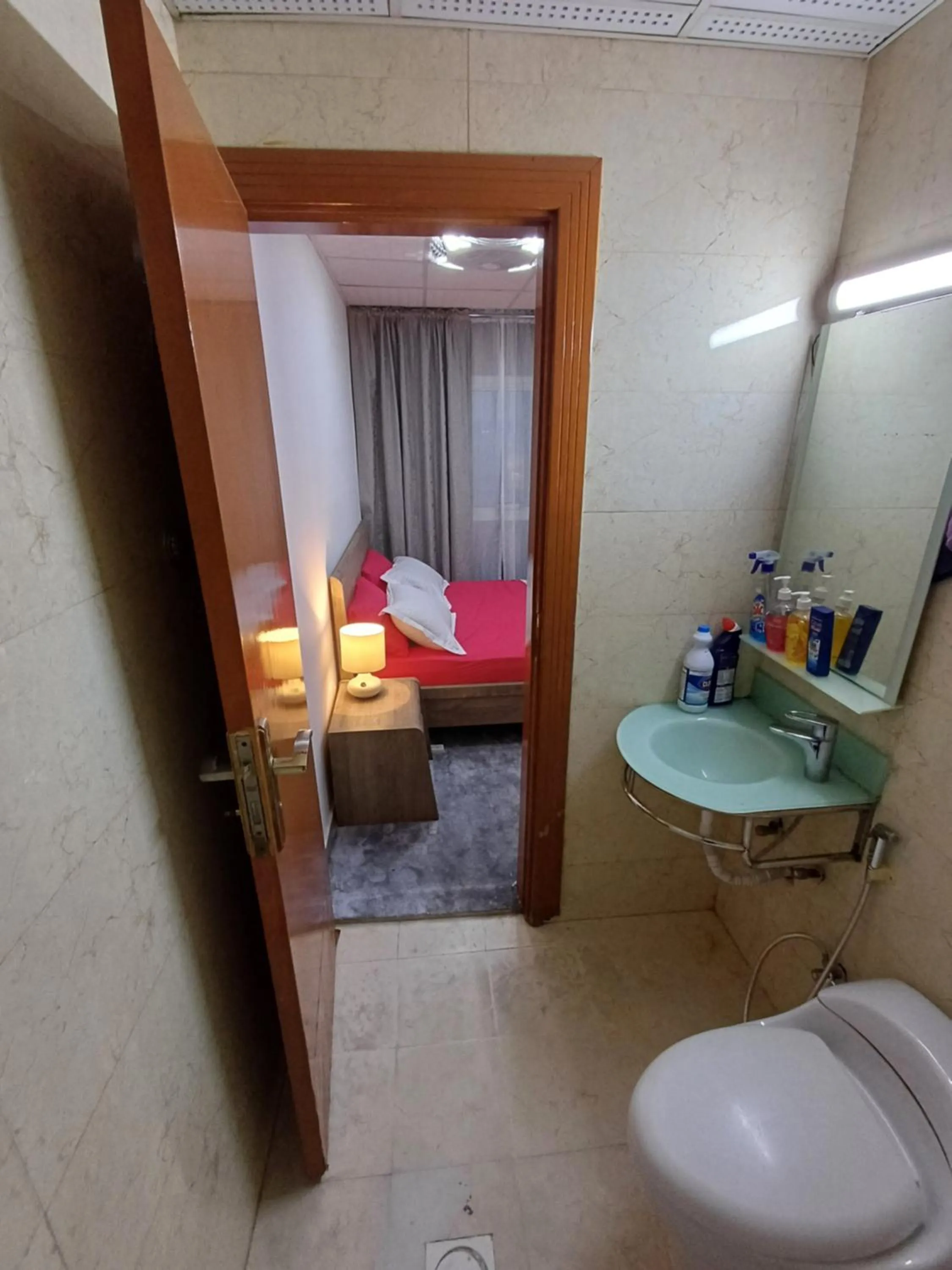 Bed in Sahara Hostel and Private rooms