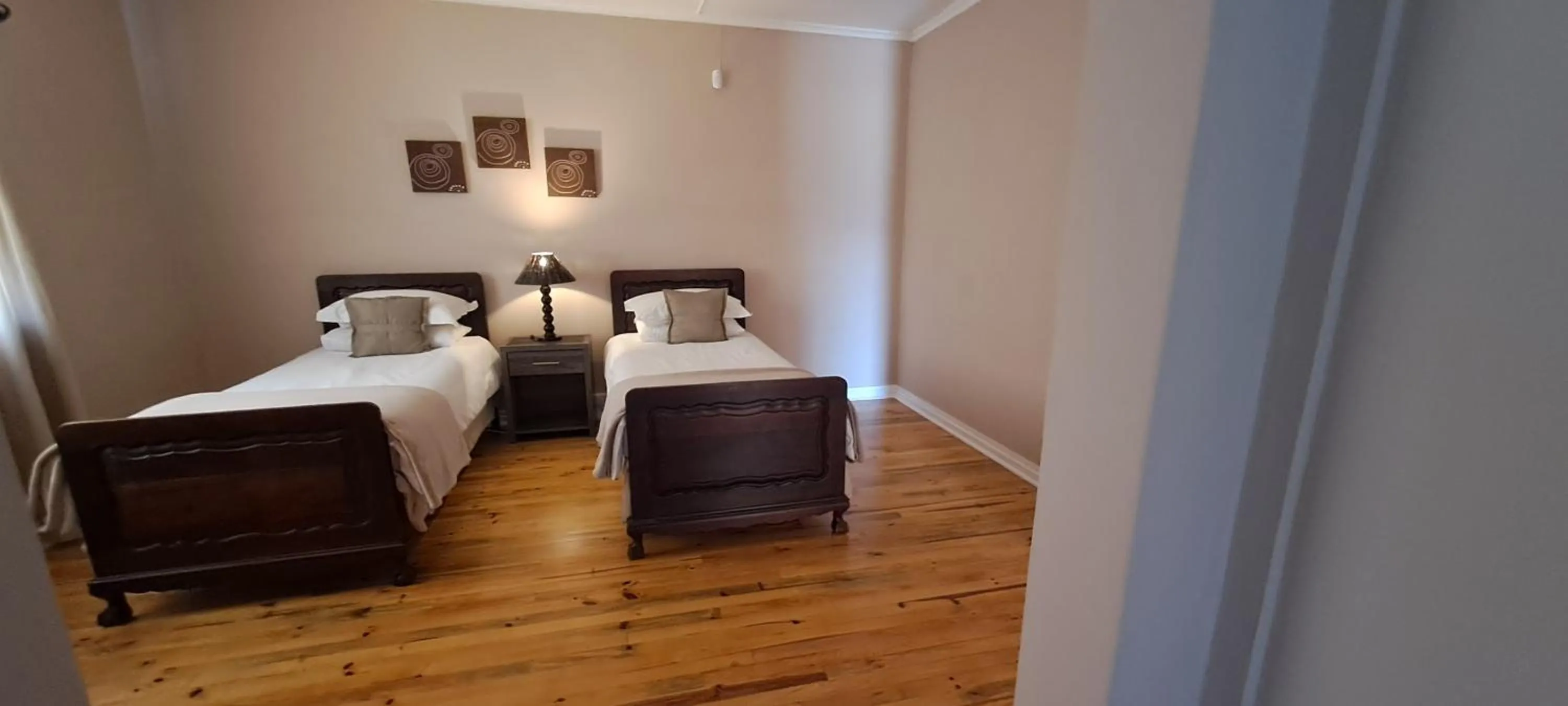 Bedroom, Bed in The Ranch House at African Safari Lodge