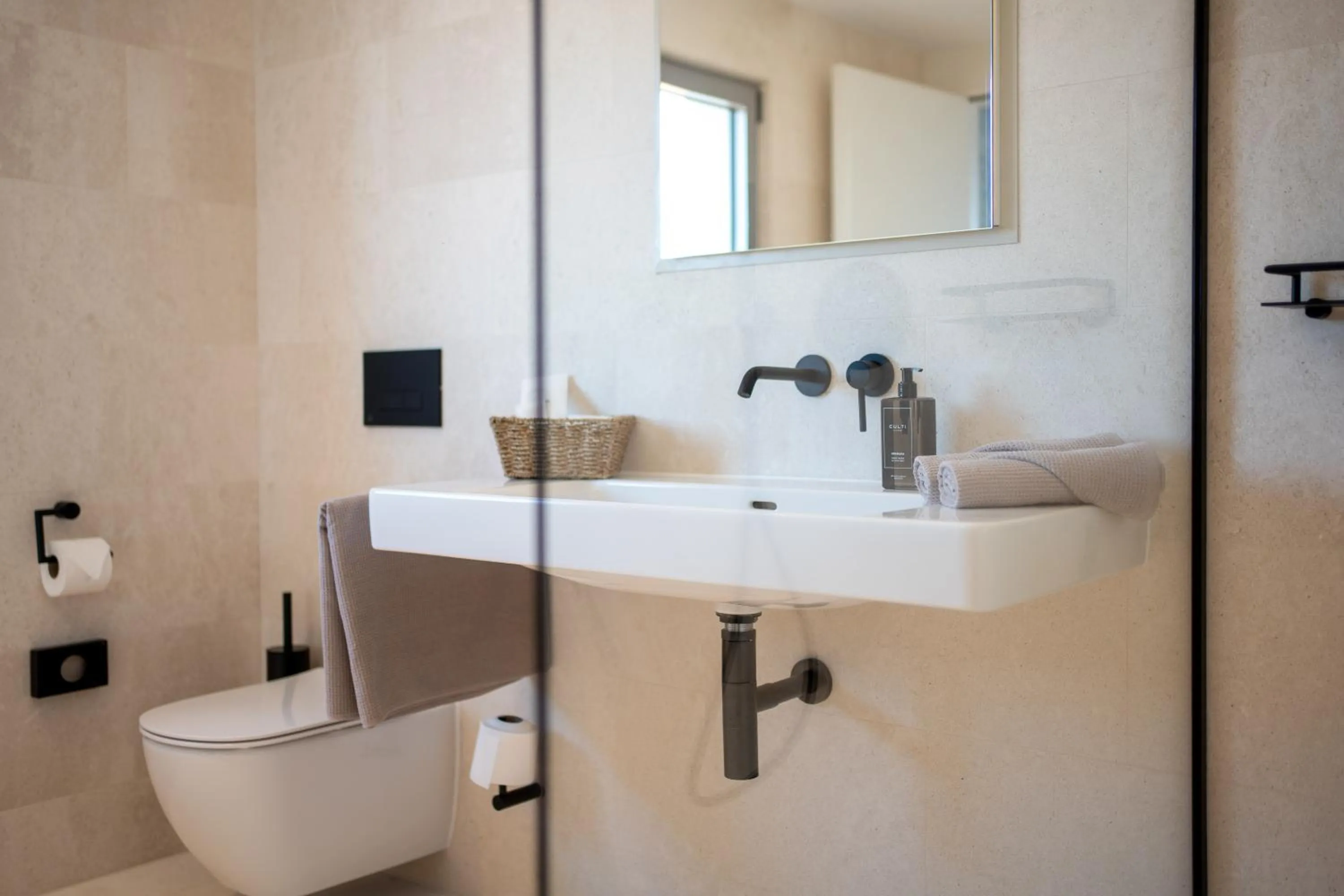 Toilet in Blu Mare Hotel