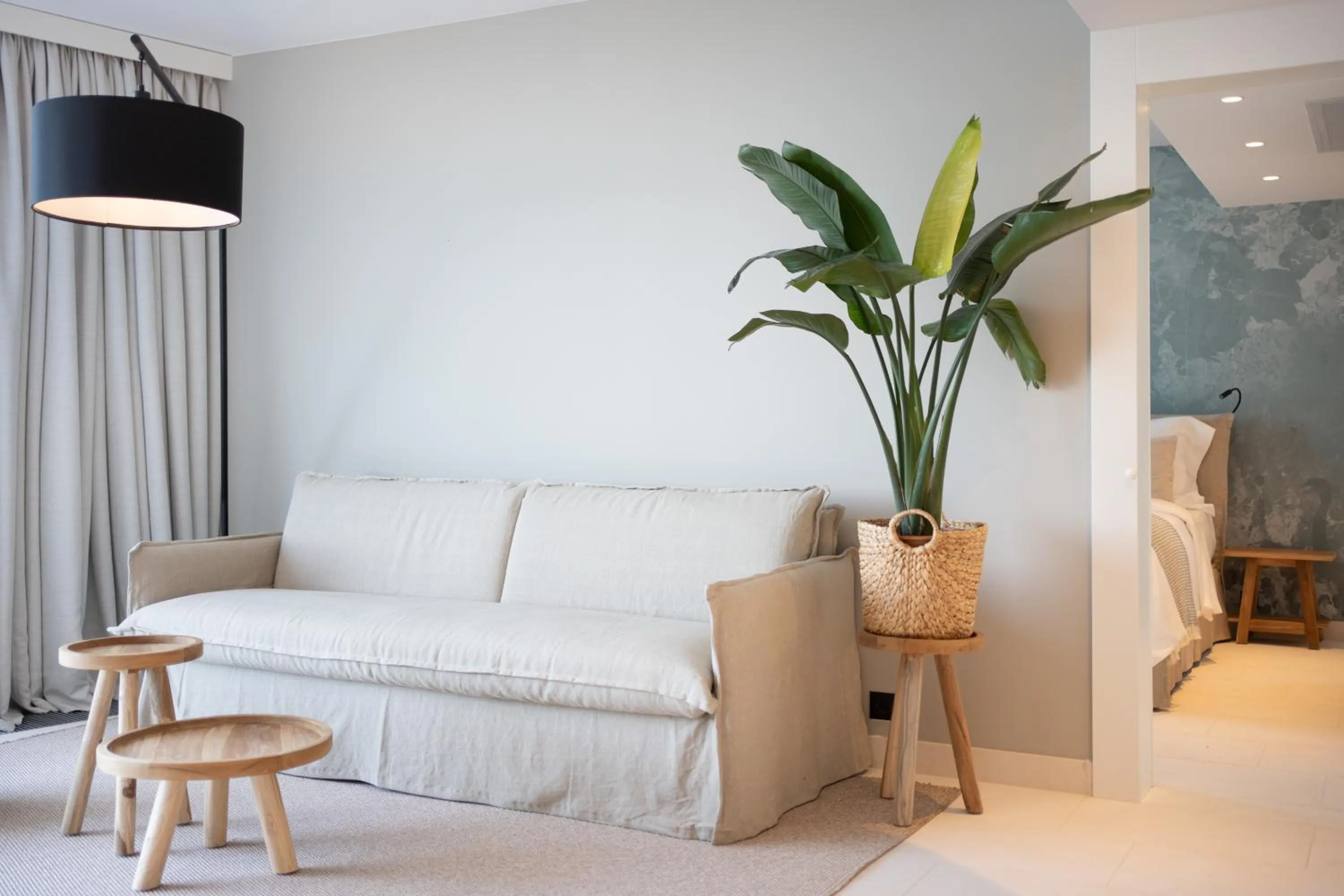 Bed in Blu Mare Hotel